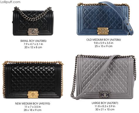 chanel boy flap size comparison|The Ultimate Bag Guide: The Chanel Classic Flap Bag.